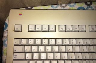 VINTAGE APPLE EXTENDED KEYBOARD II MODEL M3501 - No Cable 5