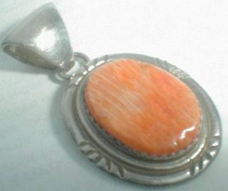 Vintage D Jack Navajo Rich Spiny Oyster Pendant For Necklace See All No Reserves