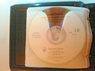 GOOD OMENS Audiobook 10 CDs Neil Gaiman Terry Pratchett became Amazon series 4