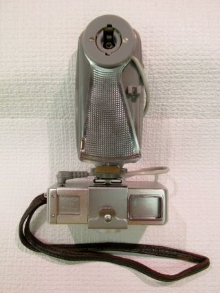 Minolta - 16 II Rokkor Sub Mini Camera with Folding Flash Attachment and More 4