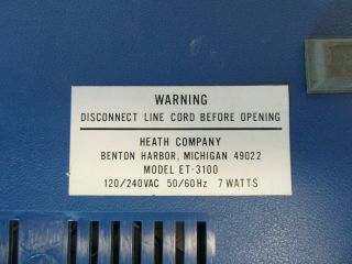 HeathKit ET - 3400 Microprocessor Learning system and ET - 3100 electronic design 8