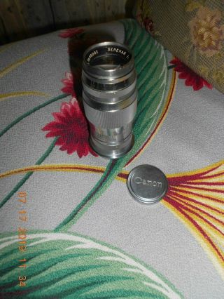 Vintage Canon Camera Lens 100mm