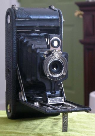 Vintage Kodak Jr.  No.  1 - A Autographic Folding Camera Display Repair Parts As - Is