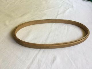 Vintage Royal Oval 9” Embroidery Hoop Wooden
