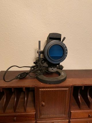 Vintage Industrial American Optical Company Model 370 Microscope Illuminator