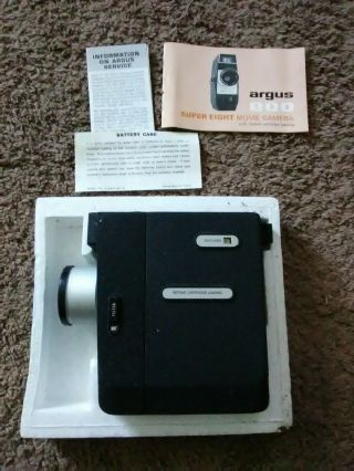 Vintage Argus 8 Movie Film Camera Model 800