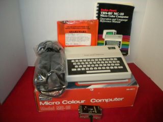 Vintage Trs - 80 Micro Color Computer Model Mc - 10 - Orig.  Box,  L@@k