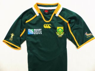 Vintage Rugby Shirt Canterbury South Africa Ibr 2011 Jersey Size: S (small)