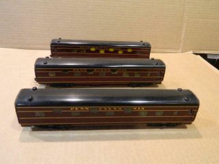 3 Tenshodo Model Train Cars Ho Gauge All Pennsylvania Rr Vintage No Boxes