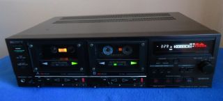 Sony Tc - Wr930 Cassette Deck,  Japanese,  See Video