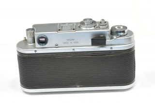 ZORKI 4K body,  rangefinder camera based on Leica,  after CLA service,  from 1973 5