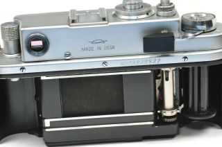 ZORKI 4K body,  rangefinder camera based on Leica,  after CLA service,  from 1973 7