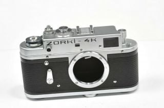 Zorki 4k Body,  Rangefinder Camera Based On Leica,  Cla 