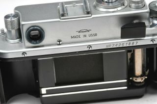 ZORKI 4K body,  rangefinder camera based on Leica,  CLA ' d service,  from 1974 8