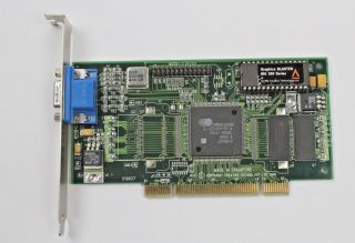Creative 3D Blaster 4MB PCI Video Card Model CT6381 Cirrus Laguna CL - GD5464 GPU 2