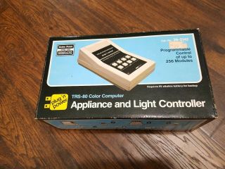 Trs - 80 Color Computer Appliance & Light Controller 26 - 3142 Radio Shack