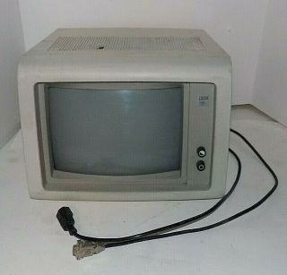 Vintage - Ibm 5151 (5151001) Monochrome Personal Computer Display Monitor