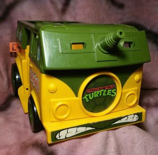 Vintage Teenage Mutant Ninja Turtles " Party Wagon " Van - 1989 Tmnt