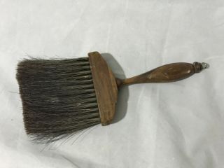 Vintage 4” Paint Brush Layered Wood,  Easy Grip Handle,  I Believe It Is Horsehair