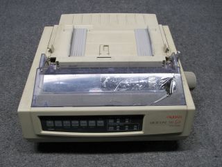 Vintage Okidata GE7000A Microline 320 Turbo 9 - Pin Dot Matrix Printer 2