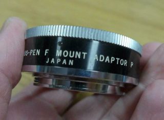 Olympus Pen F Adapter P - Adapts Olympus Pen Lenses to Pentax Screw Mount - Handy 2