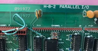 Parallel I/O Interface Board for the Heathkit H8 Digital Computer 8
