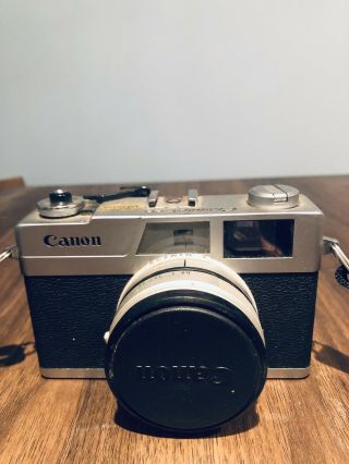 Vintage Canon Canonet 28 Rangefinder 35mm Film Camera