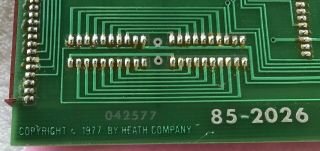 Serial I/O Interface Board (1977) for the Heathkit H8 Digital Computer 3