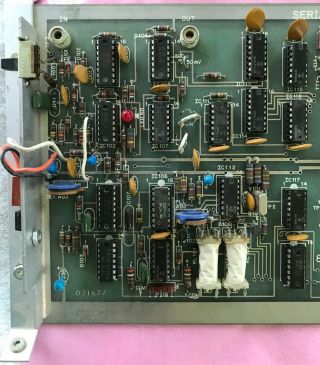Serial I/O Interface Board (1977) for the Heathkit H8 Digital Computer 6