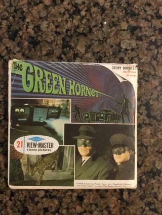 Vintage 1966 Sawyer The Green Hornet View - Master Reel Pack B 488 - Complete - Vg.