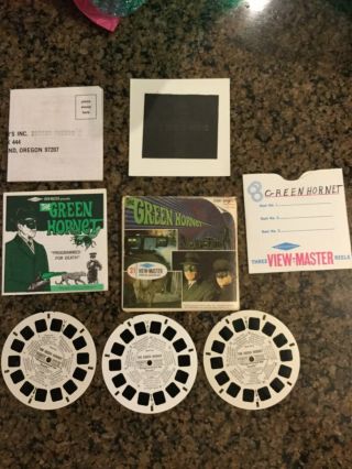 VINTAGE 1966 SAWYER THE GREEN HORNET VIEW - MASTER REEL PACK B 488 - COMPLETE - VG. 2