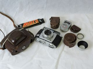 Vintage Balda Fim Camera In Case With Accesories
