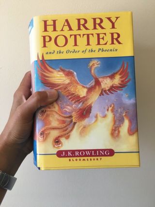 First Edition 2003 Harry Potter And The Order Of The Phoenix Hardback Book