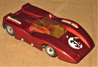3 1960s VINTAGE 1/32 CAN AM RACER SLOT CARS w/CHASSIS w/MOTORS 3