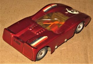 3 1960s VINTAGE 1/32 CAN AM RACER SLOT CARS w/CHASSIS w/MOTORS 4