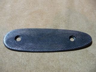 Winchester Checkered Metal Butt Plate - On Pre - 64 - Model 61 94 92 70 1894