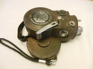 Antique Vintage Victor Cine Camera Model 4 movie camera 2