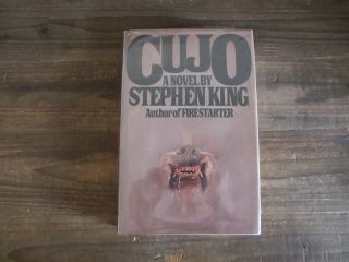 Stephen King Hand Signed Cujo 1st Edition & Printing Fine Novel