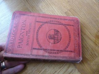 Ward Lock Illustrated Guide Book Paignton And South Devon 1927 - 8