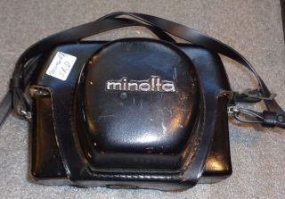 Minolta Easy Flash Ho - Matic 9 Film Camera With Lens And Case