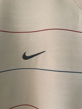 BARCELONA FC Size UK L Nike 2003 - 2005 La Liga Vintage Away Kit Football Shirt 5