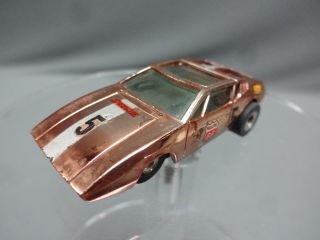Vintage Aurora Copper Metallic Slot Car Racer (o87)