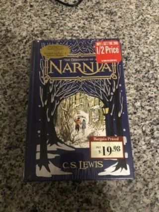 The Chronicles Of Narnia Barnes & Noble Leather Bound C S Lewis Pauline Baynes