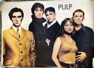 Vintage Pulp Promo Poster 54” X 40
