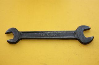 Triumph Bonneville Spanner Wrench Vintage Part Of Motorcycle Tool Kit 6t Tr6 Etc