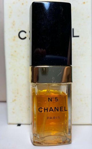 Chanel No 5 10 Ml 1/3 Fl Oz Parfum Spray Vintage