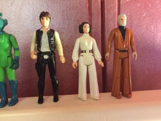 12 Vintage Star Wars Action Figures From 1977 - 78