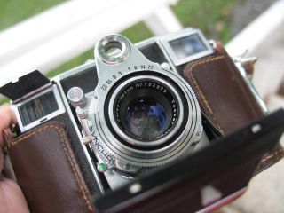 Zeiss Ikon Contessa 35mm Film Rangefinder Camera Tessar 45mm f/2.  8 Lens 3