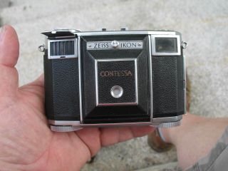 Zeiss Ikon Contessa 35mm Film Rangefinder Camera Tessar 45mm f/2.  8 Lens 5