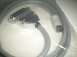 Amiga ? 23 - pin (female) to 6 - pin DIN (male) monitor RGB video cable ?. 3